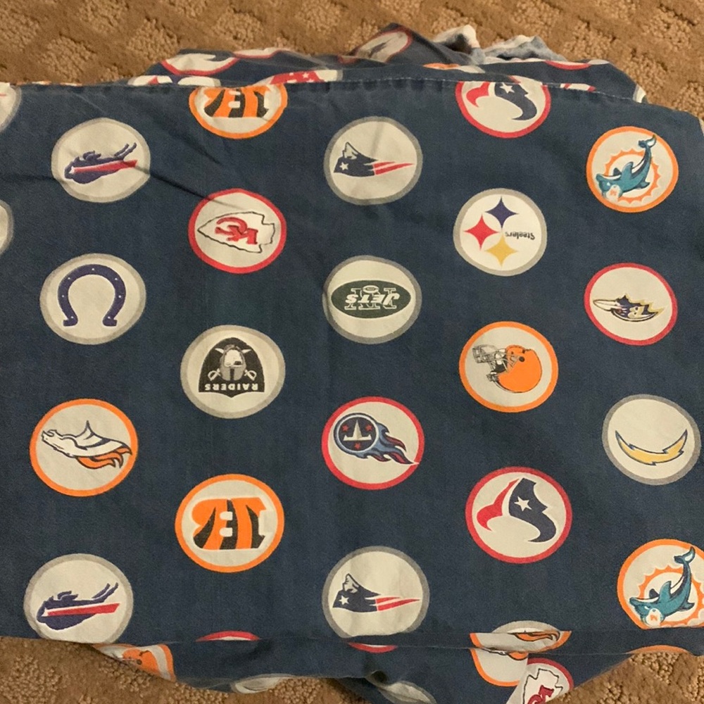 Boys single bed football sheets
